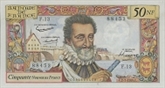 50 nouveaux francs Henri IV